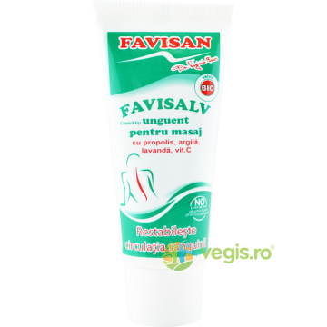 Favisalv Unguent pentru Masaj cu Propolis si Argila 40ml