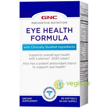 Formula pentru Sanatatea Ochilor Preventive Nutrition 60cps