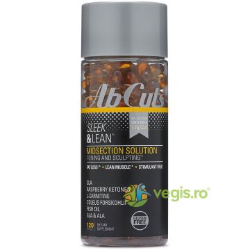 Formula pentru Tonifiere si Sculptare Ab Cuts Sleek And Lean 120cps