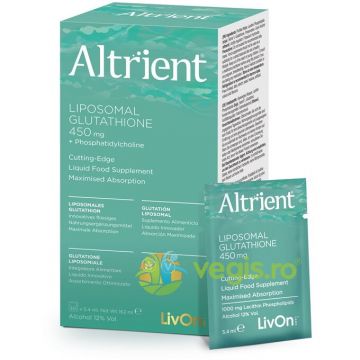 Glutathione Lipozomal 450mg 30 pliculete Livon Labs,