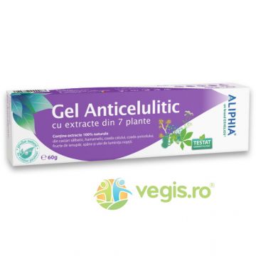 Gel Anticelulitic cu Extracte din 7 Plante 60g