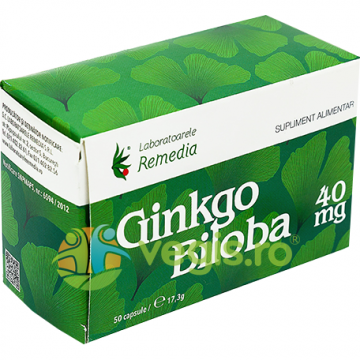 Ginkgo Biloba 40mg 50cps