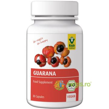 Guarana Ecologica/Bio 500mg 80cps