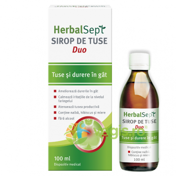 Herbalsept Duo Sirop de Tuse 100ml