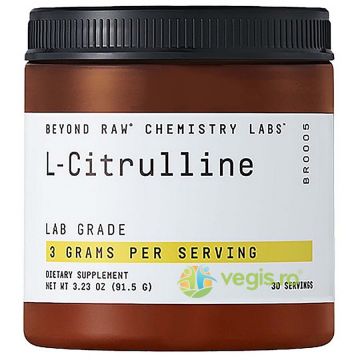 L-Citrulina Beyond Raw Chemistry Labs 91.5g