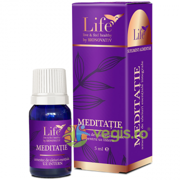 Meditatie - Amestec de Uleiuri Esentiale pentru Uz Intern 5ml