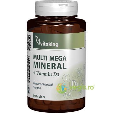 Multi Mega Mineral + Vitamina D3 90cpr
