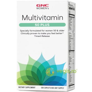 Multivitamine si Minerale 50 Plus pentru Femei 120cps