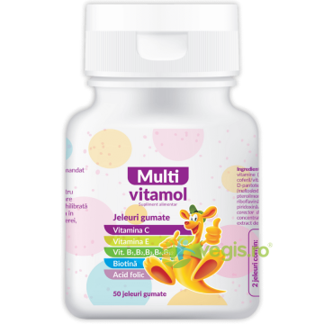 Multivitamol Jeleuri +4 ani 50buc