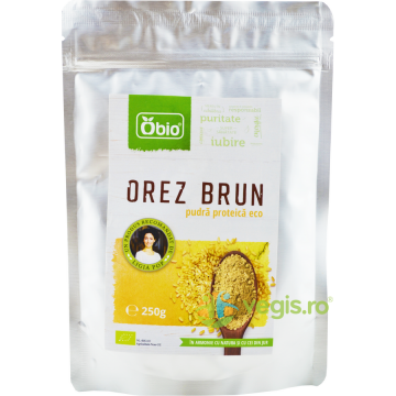 Pudra Proteica din Orez Brun Ecologica/Bio 250g