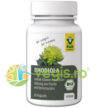 Rhodiola Rosea Ecologica/Bio 550mg 60cps