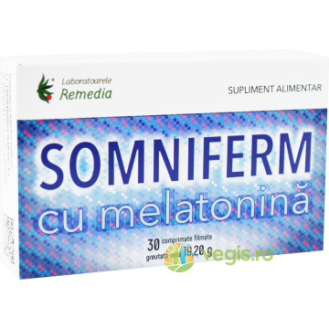 Somniferm + Melatonina 30cpr