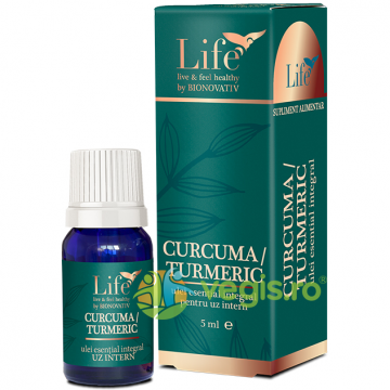 Ulei Esential Integral de Curcuma (Turmeric) pentru Uz Intern 5ml