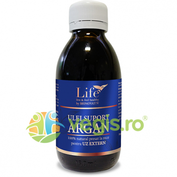 Ulei Suport de Argan Presat la Rece pentru Uz Extern 150ml