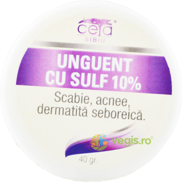 Unguent cu Sulf 10% 40g