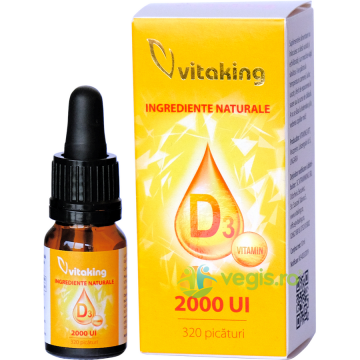 Vitamina D 2000UI Picaturi 10ml