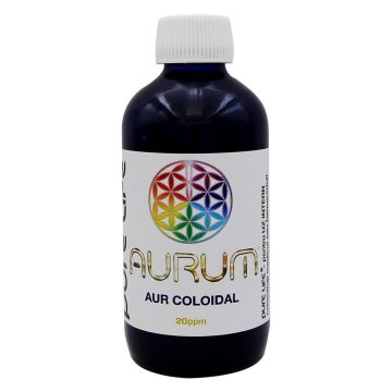 AURUM Aur coloidal 20ppm, 240ml, Pure Life