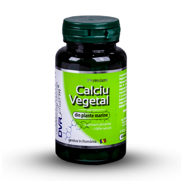 Calciu Vegetal, 60 capsule, Dvr Pharm