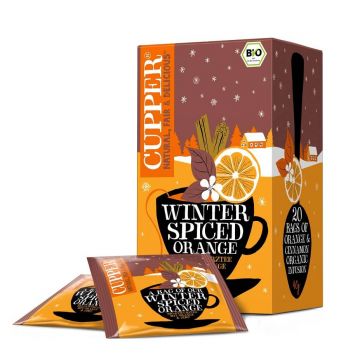 Ceai Eco infuzie portocala scortisoara Winter Cupper, 40g, Allos Hof