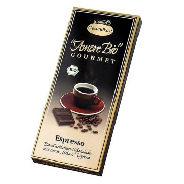 Ciocolata amaruie espresso 55% cacao, 100g, Pronat