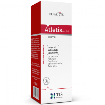 Crema Atletis DermoTis, 50 ml, Tis Farmaceutic