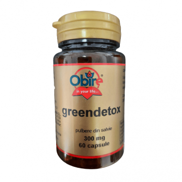 Greendetox, 60 capsule, Obire