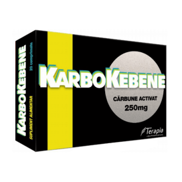 KarboKebene, 20 comprimate, Terapia KarboKebene, 20 comprimate, Terapia