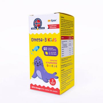Omega-3 Kids, 60 capsule, Phyto Biocare