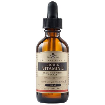 Vitamina E lichidă din surse naturale, 59.2 ml, Solgar