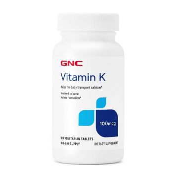 Vitamina K 100 mcg (099022), 180 tablete, Gnc