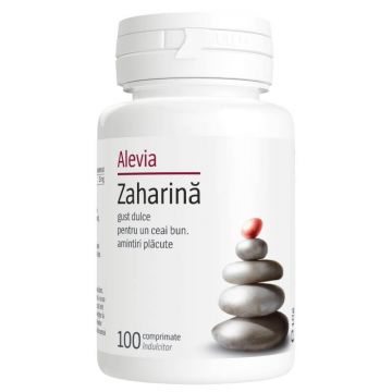Zaharina, 100 comprimate, Alevia