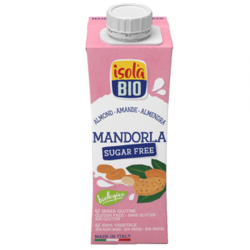 Bautura Bio de migdale Isola Bio, 250 ml, Isola Bio