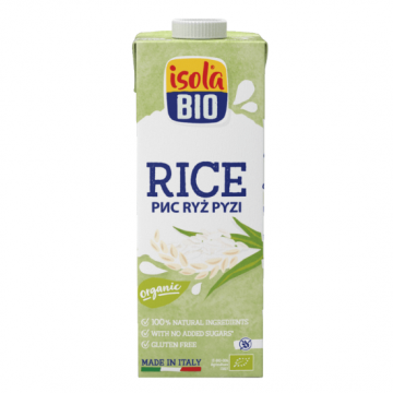 Bautura Bio vegetala de orez, 1L, Isola Bio