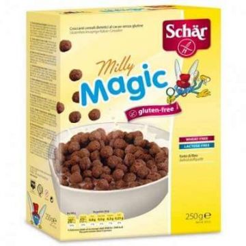 Cereale cu ciocolata Milly Magic Pops, 250g, Dr. Schar