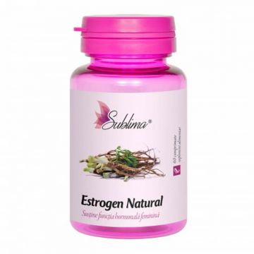Estrogen natural Sublima, 60 cpr, Dacia Plant