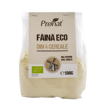Faina Eco din 4 cereale, 500 gr, Pronat