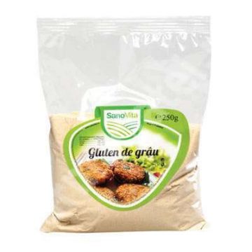 Gluten de grau, 250 g, Sanovita