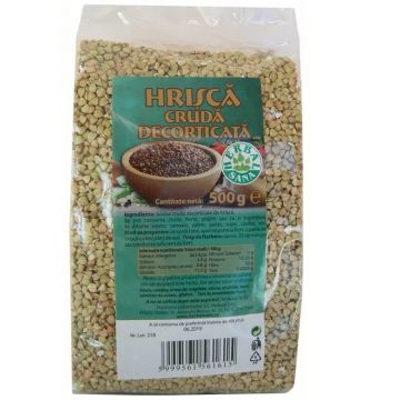 Hrisca cruda decorticata, 500 gr, Herbal Sana