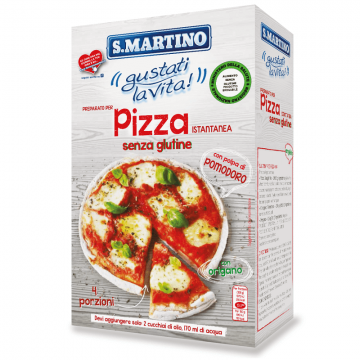Mix pentru Pizza fara gluten, 460 gr, S.Martino