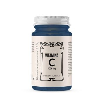 Vitamina C 1000mg, 90 comprimate, Remedia