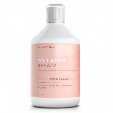 Colagen Lichid Repair cu Acid Hialuronic + Vitamine + Minerale 10.000 mg, 500 ml, Swedish Collagen