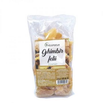 Ghimbir confiat, 250g, Econatur