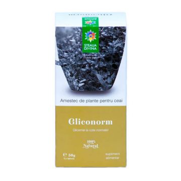 Gliconorm ceai, 50 g, Steaua Divina
