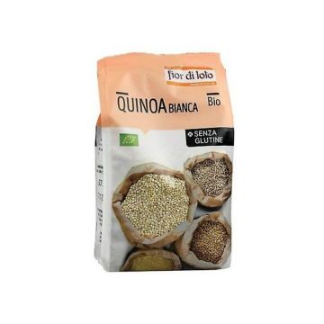 Quinoa alba fara gluten Bio, 400 g, Fior Di Loto