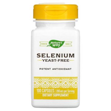 Seleniu, 200mcg, 60cps, Natures Way