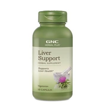 Suport ficat Herbal Plus, 50 capsule, GNC