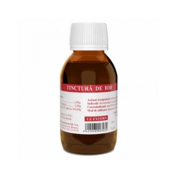 Tinctura de iod, 50 ml, Tis Farmaceutic
