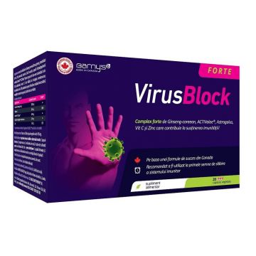 VirusBlock Forte, 20 capsule, Good Days Therapy VirusBlock Forte, 20 capsule, Good Days Therapy