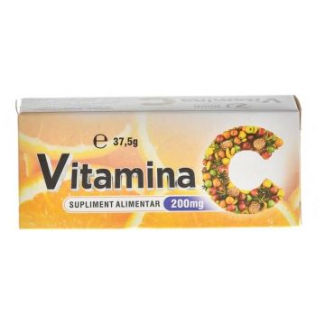 Vitamina C 200mg, 50 cp, Adya