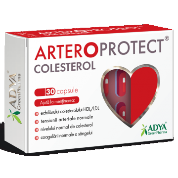 Arteroprotect Colesterol, 30 capsule, Adya Green Pharma
